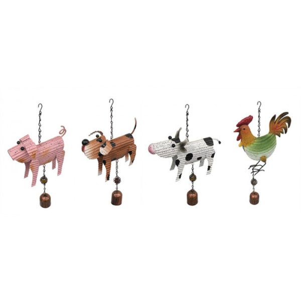 Farm Animal Wind Chime 4 types