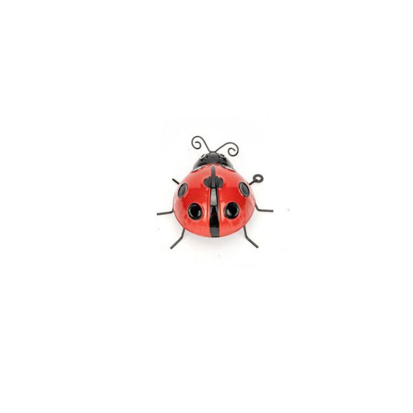 Ladybug Red Small Metal 10cm