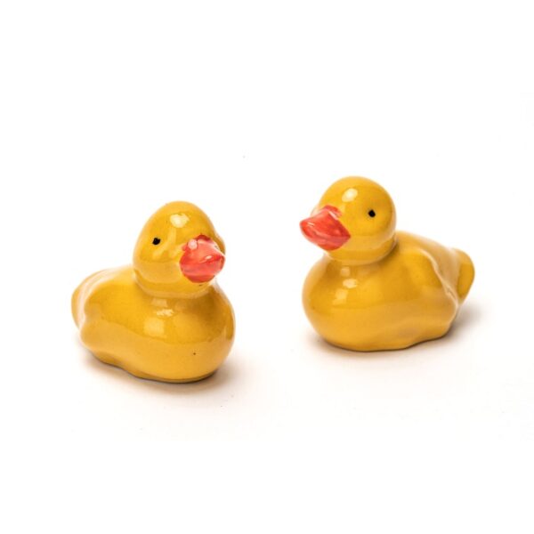 Floating Ducklings Porcelain Set of 2