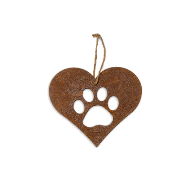 Pet Paw Print Hanging Small 15cm