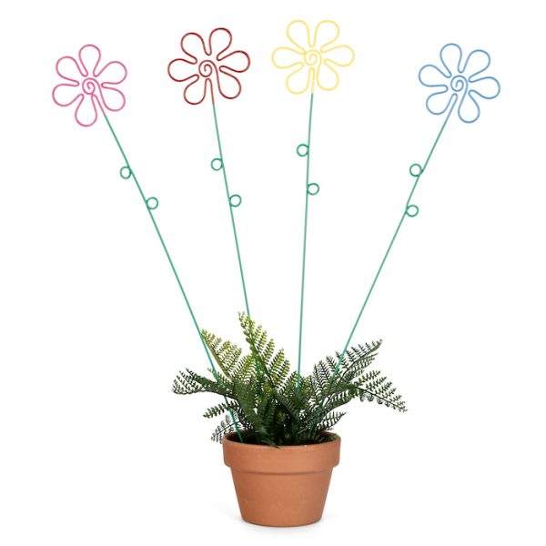 Flower Pot Stake Set of 4