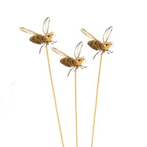 Bee Wire Garden Pot Stake Set of 3