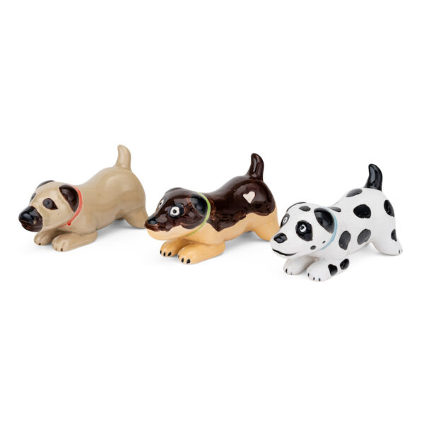 Floating Dogs Porcelain 3 types