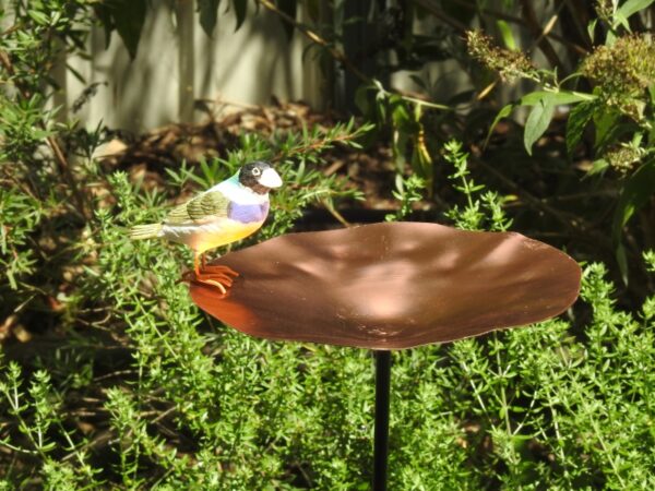 Copper Bird Bath