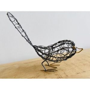 Decorative Wire Bird Art 18cm