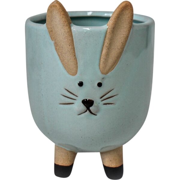 Jingles Rabbit Animal Planter Pot