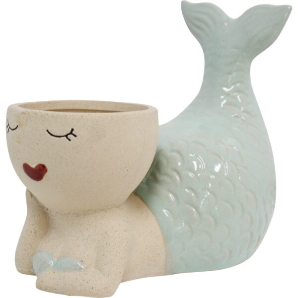 Mermaid Planter Pot Sea