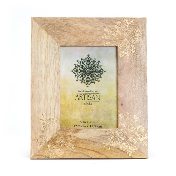 Picture Frame 5x7 Artisan Gold Foil